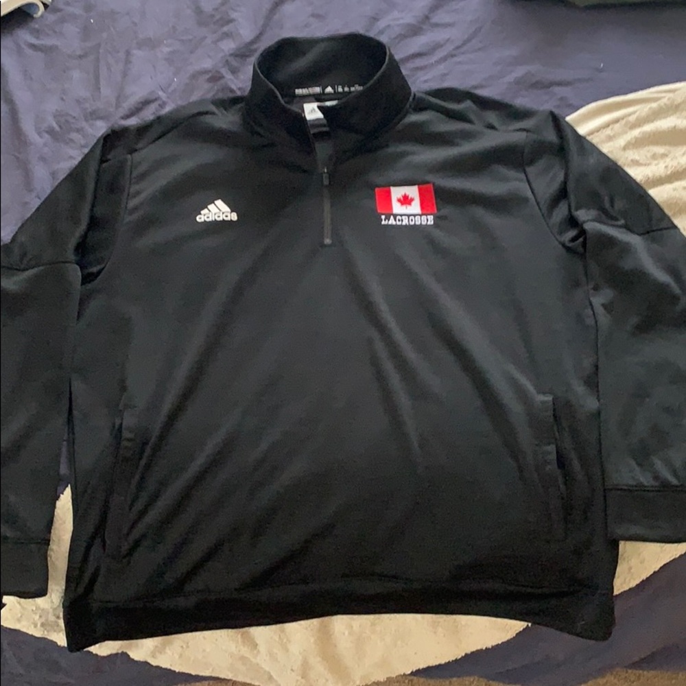 adidas Canada Lacrosse 1/4 Zip